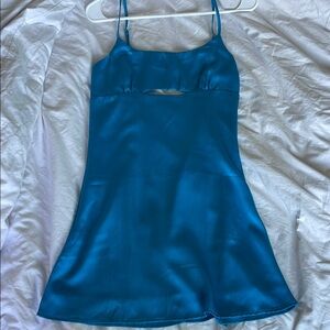 Blue mini dress!